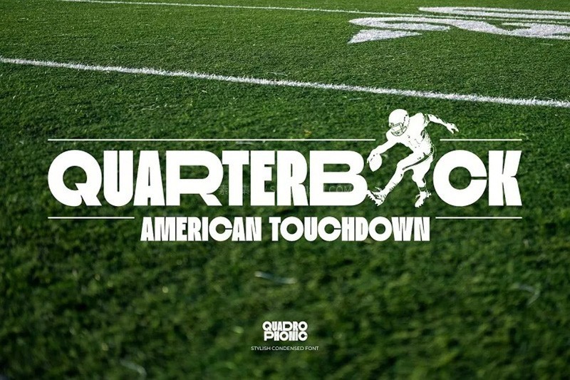 10款超级有设计感的英文运动字体